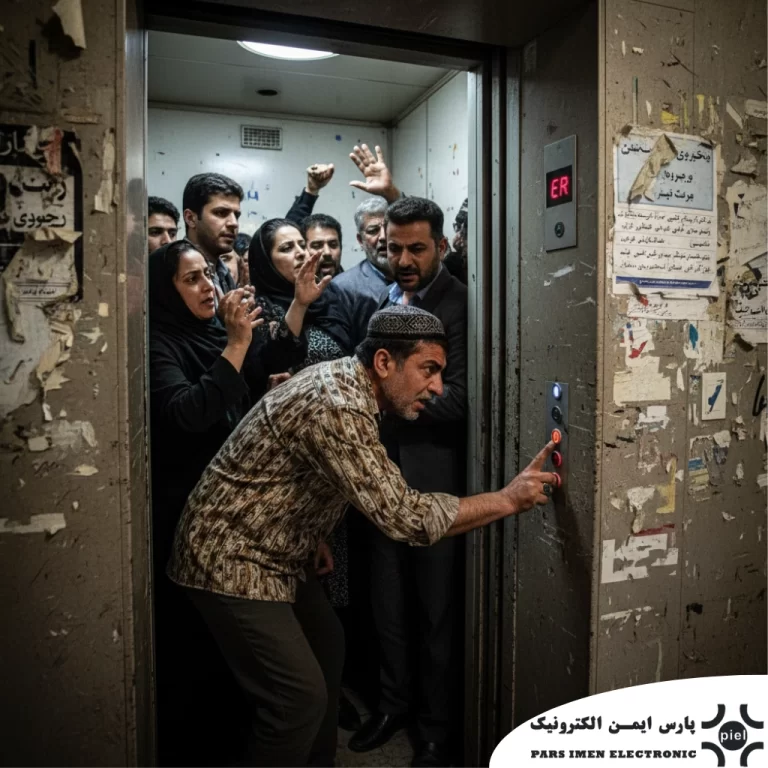 10 علت بسته نشدن درب آسانسور