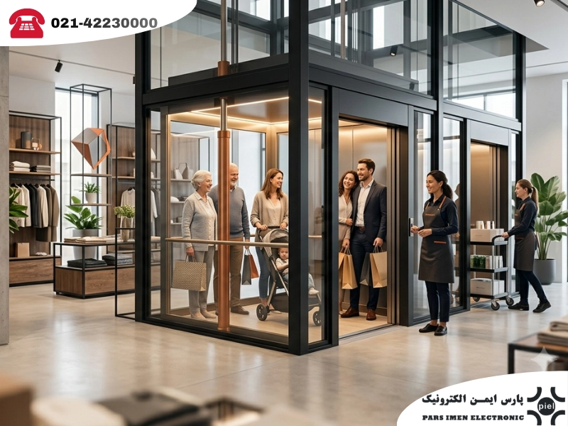 قیمت آسانسور هیدرولیکی مغازه
