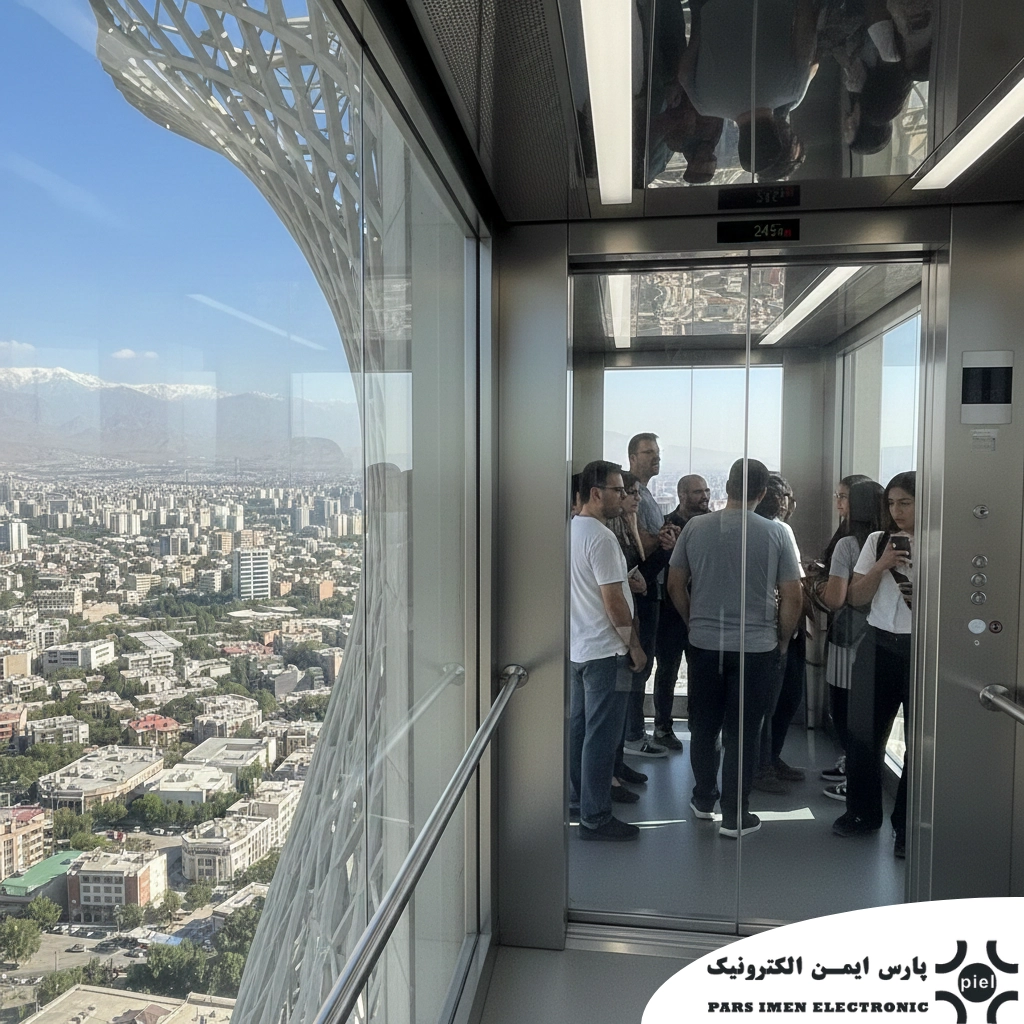 آسانسور برج میلاد