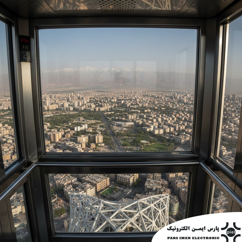 موتور آسانسور برج میلاد