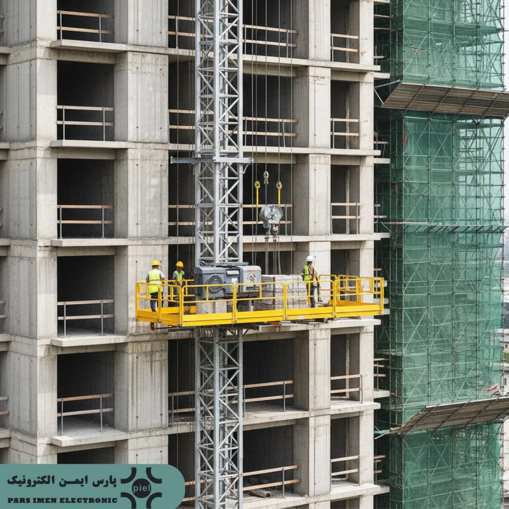 بالابر ساختمانی متحرک