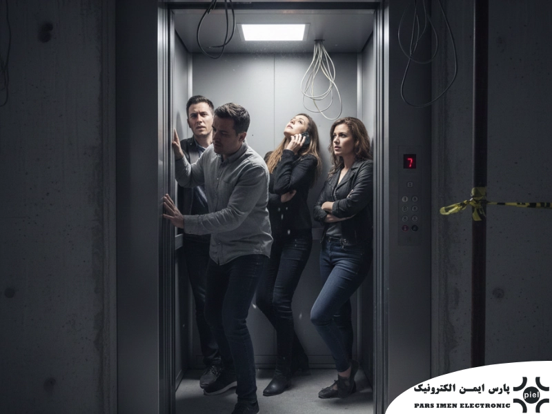 علت حرکت نکردن آسانسور