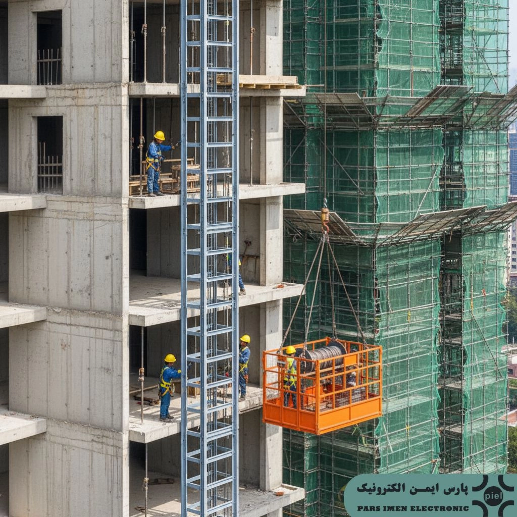 روش نصب بالابر ساختمانی