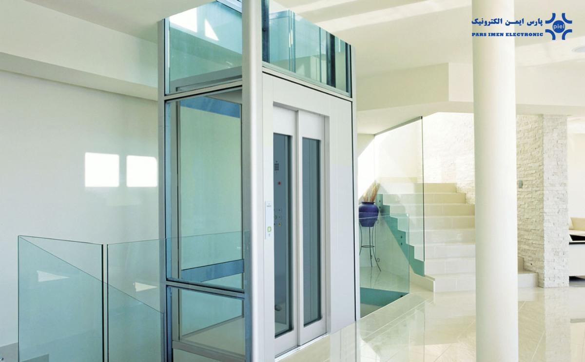 آسانسور شیشه ای خانگی